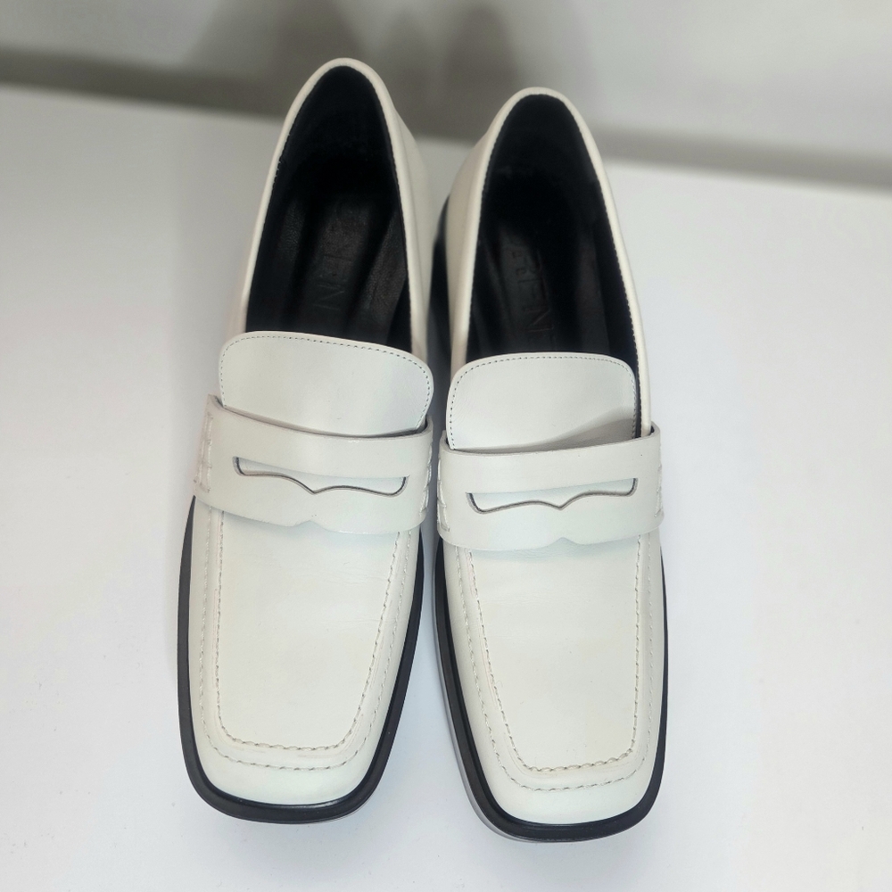 Vegan Leather Penny Loafers 8